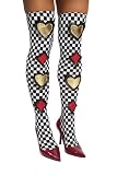 Womens Costume Outfit Wicked Wonderland Stockings