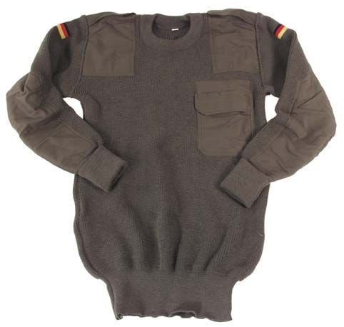 BW Bundeswehr Pullover - in oliv oder schwarz erhältlich -