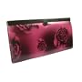 Womens Asian Rose Pattern Ballet Accordion Clutch Wallet (BL-WP0034-Pink)