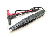 [ノーブランド] 表面実装部品用 テスターリード ピンセット型 SMDチップ用