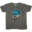 Big Lebowski Roll on Shabbas Olive Green Adult T-shirt