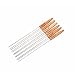 Campingaz 63959 Doppel-Grillspie�e mit Holzgriffen 6 Spie�e, L�nge 44 cm