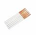Campingaz 63959 Doppel-Grillspieße mit Holzgriffen 6 Spieße, Länge 44 cm