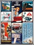Produkt-Bild: Miele Siemens Osram - Deutsche Traditionsmarken 9-teiliges Magnet Set