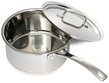 Gourmet Standard 3 Quart Copper Bottom Saucepan with Lid - CB11519