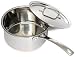 Gourmet Standard 3 Quart Copper Bottom Saucepan with Lid - CB11519