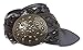 2 Inches Wide Leather Braided Disc Buckle Belt