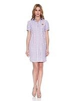 Polo Club Vestido Check (Rosa)