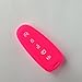 Peach Silicone Fob Skin Cover Fob Remote Keyless Entry Smart Key Case Shell Key Protector Key Jacket For Lincoln Ford Escape Explorer Focus Taurus Flex 5 Buttons
