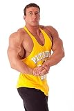 Pitbull Gym "Barbells" Stringer Tank Top