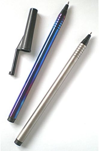 ASR Tactical Self Defense Tool Titanium Stick Pen w/ Pen Cap Handcuff Key (Matte)