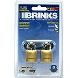 Hampton Prod #101-20201 2PK 3/4 Brass Padlock