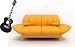 Acoustic Guitar Vinyl Wall Decal Sticker Graphic