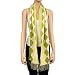 Green & Yellow Diamond Checked Softer Than Cashmere Long Scarf
