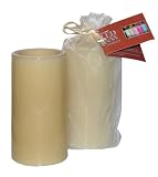 Viatek Wax LED Candles, 2 Pack, Vanilla Scent