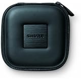 Shure EASQRZIPCASE-BLK Hard-sided Square Zippered Carrying Case for All Shure Earphones