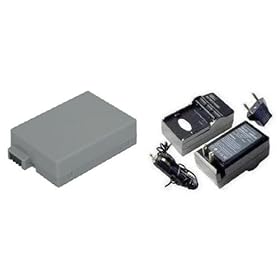 SaveOn Battery and Charger Kit includes Professional High Capacity Replacement Canon LP-E8 LPE8 Rechargeable Lithium-Ion Battery + Quick Battery Charger for Canon Rebel T4i, EOS 650D, T2i 550D T3i, EOS 600D DSLR