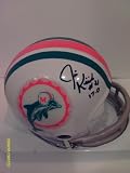 JIM KIICK AUTOGRAPHED MINI HELMET DOLPHINS 17-0 W/PROOF