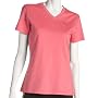 Reebok Women's Combed Cotton V-Neck Tee Shirt