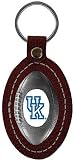 NCAA Kentucky Wildcats Leather Football Key Tag