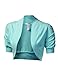 J.TOMSON Womens Trendy Short Sleeve Bolero Cardigan
