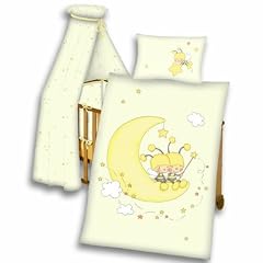 Herding 258583306 Kinderbettausstattung Jana bestehend aus Bettw�sche, Himmel und Nestchen