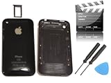 Apple iPHONE 3G replacement back housing in BLACK * with opening tools*