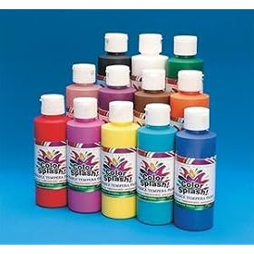 Color Splash ! Washable Tempera (Set/12)