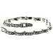 Crescent Link Silver Natural Seed Pearl Bracelet - Dahlia Vintage Collection