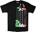 The Godfather Italian Flag Colors Puppeteer Black T-Shirt Tee