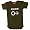 Dude Onesie - Size 0 - 3 Months