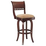 Cherry Reno 26 Swivel Stool By Berkline Family Dining