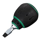 【KTC】 ネプロス 樹脂柄スタッビドライバ（マイナス） ［型番:ND1MS-6]