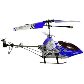 Sky Invaders Metal Frames Series 3 Channel Mini Helicopter by Sky Invaders