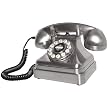 Crosley Kettle Classic Desk Phone - Brushed Chrome