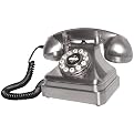 Crosley Kettle Classic Desk Phone - Brushed Chrome