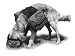 Outdoor Products 1016U-XOB-24N Op Dog Pack Medium Cobalt