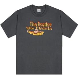 Beatles Yellow Submarine vintage charcoal t-shirt