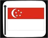 Mouse Pad with flag, Singapore