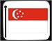 Mouse Pad with flag, Singapore Image