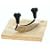 Mezzaluna Set with Hachoir includes Havea wood Chopping Board by Apollo