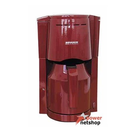 Severin KA 9209-252 Kaffeeautomat mit 2 Thermokannen / bis 8 Tassen / 800 W, rot Preisvergleich