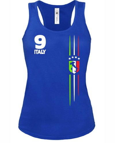 S1 FUSSBALL WM 2014 – ITALIEN FANSHIRT 3209(TT-F-B) Gr. S