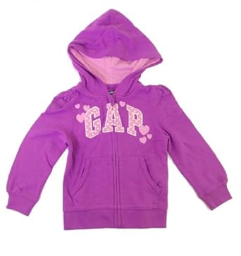 Gap Sweat shirt &agrave; capuche   Uni Manches longues Fille Violet