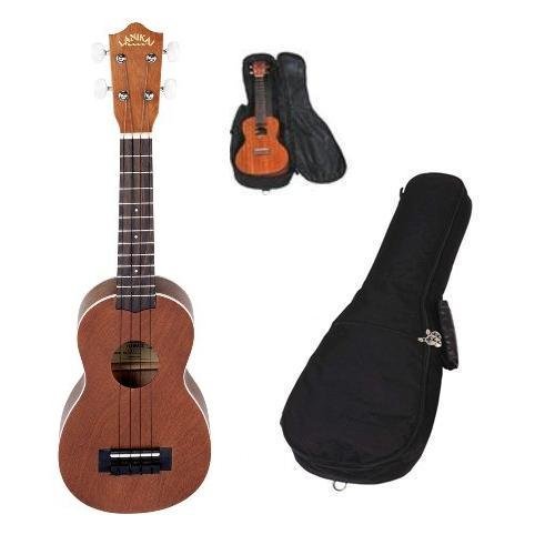 Lanikai LU-21 Soprano Ukulele with Gig Bag