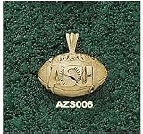 Arizona State Sun Devils ASU Football Pendant - 14KT Gold Jewelry