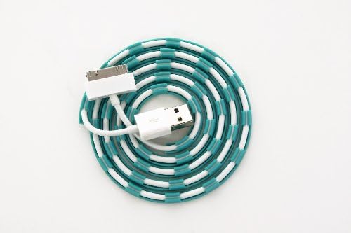 Limax, The Cable Tidy, A Dynamic Universal Cable Winder for iPhone, Samsung, Nexus, etc..., Multipack 3 pcs. Turquoise, Black, White