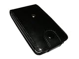 picture of Title: iGadgitz Black Genuine Leather Case Cover for Apple iPod Touch 2nd & 3rd Generation 8gb, 16gb, 32gb & 64gb with Belt Clip + Screen protector