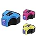 3pk for HP 02 Printer Ink Cartridge Cyan/Magenta/Yellow