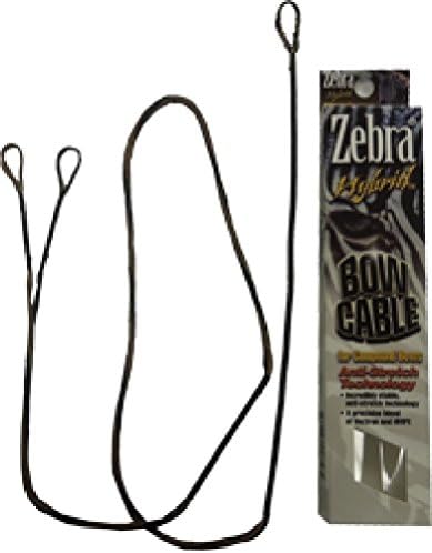 Zebra Hybrid Drenalin Cable, Black/Black